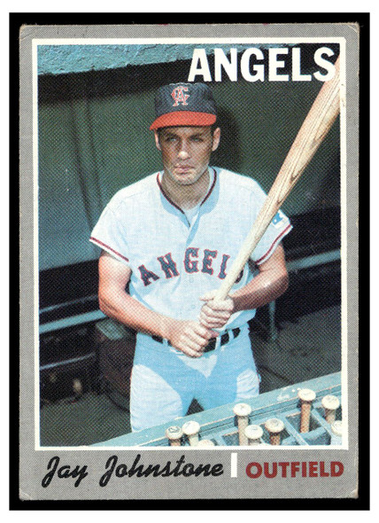 1970 Topps Baseball Jay Johnstone #485 VG-EX front of card