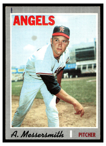 1970 Topps Baseball A. Messersmith #430 VG-EX front of card