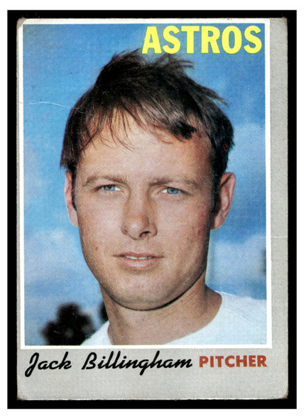 1970 Topps Baseball Jack Billingham #701 VG-EX front of card
