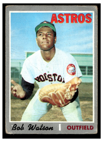 1970 Topps Baseball Bob Watson #407 VG front of card