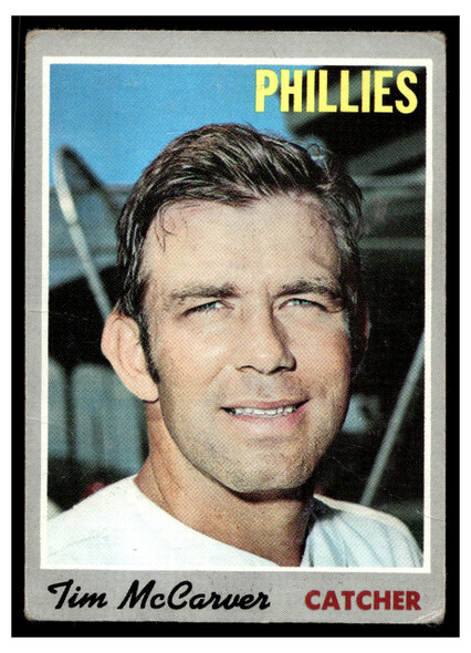 1970 Topps Baseball Tim McCarver #90 VG-EX front of card