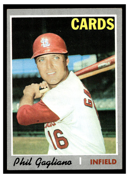 1970 Topps Baseball Phil Gagliano #143 VG front of card