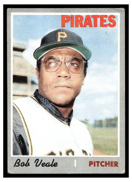 1970 Topps Baseball Bob Veale #236 VG front of card