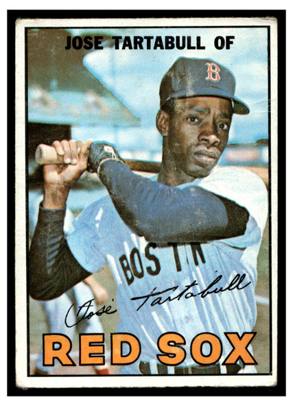 1967 Topps Baseball Jose Tartabull #56 VG front of card