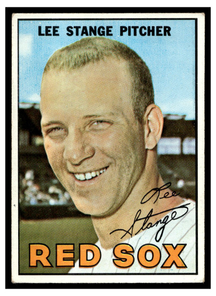 1967 Topps Baseball Lee Stange #99 VG front of card