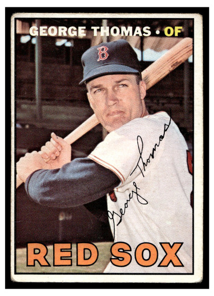 1967 Topps Baseball George Thomas #184 VG-EX front of card