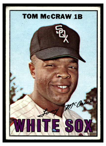 1967 Topps Baseball Tommy McCraw #29 VG front of card