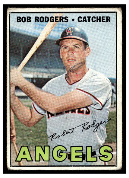 1967 Topps Baseball Bob Rodgers #281 VG-EX front of card
