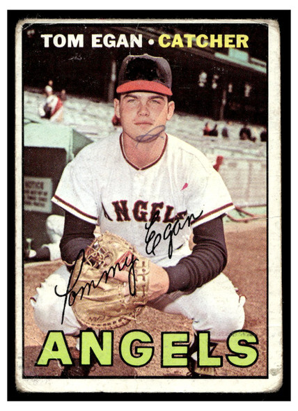 1967 Topps Baseball Tom Egan #147 VG front of card