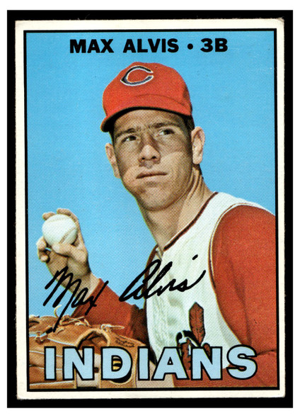 1967 Topps Baseball Max Alvis #520 VG front of card