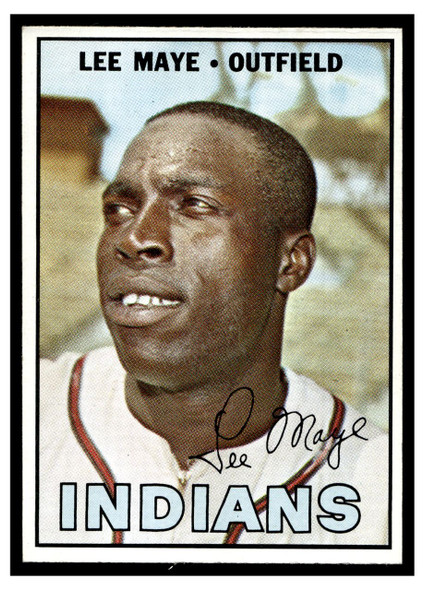 1967 Topps Baseball Lee Maye #258 VG-EX front of card