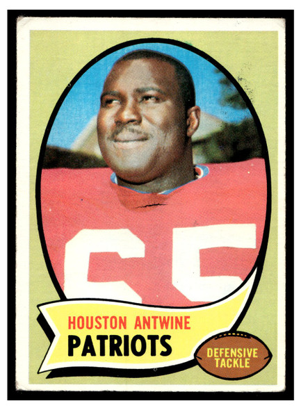1970 Topps Houston Antwine #255 Low Grade - Marks front of card