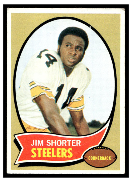 1970 Topps Jim Shorter #56 VG front of card