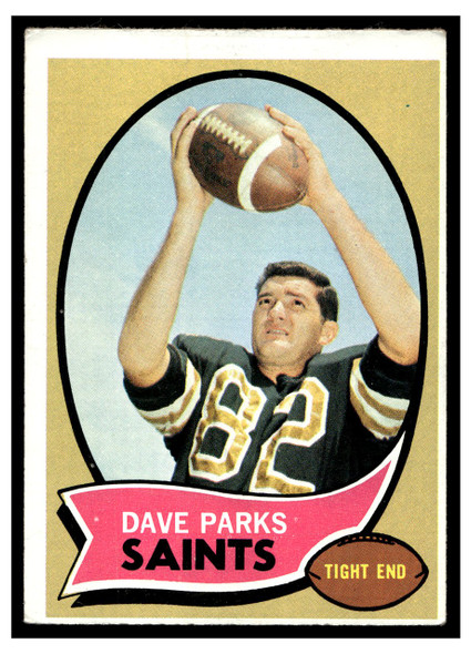 1970 Topps Dave Parks #74 VG-EX front of card