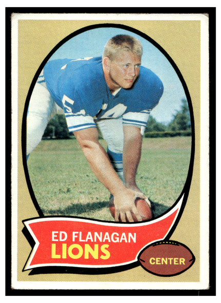1970 Topps Ed Flanagan #11 VG front of card