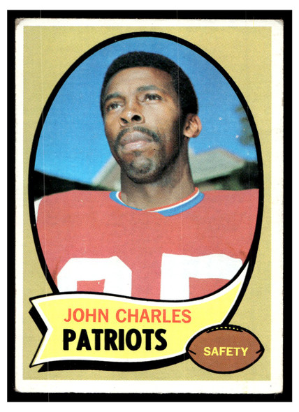 1970 Topps John Charles #84 VG front of card