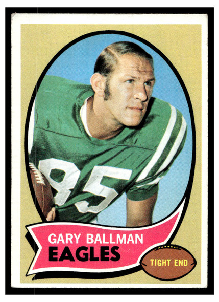 1970 Topps Gary Ballman #47 VG front of card