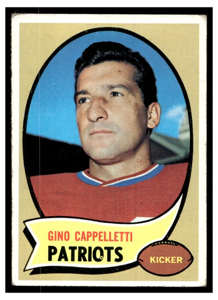 1970 Topps Gino Cappelletti #7 VG front of card