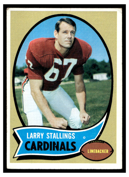 1970 Topps Larry Stallings #112 VG front of card