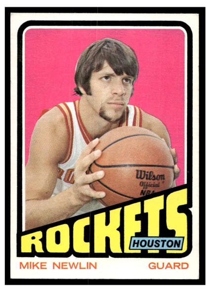 1972 Topps Basketball Mike Newlin #128 VG — Example A front of card