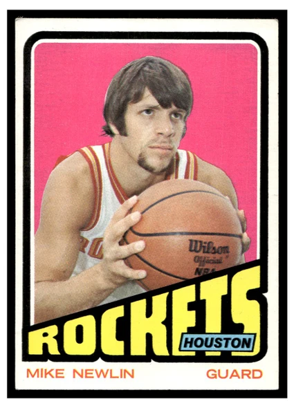 1972 Topps Basketball Mike Newlin #128 VG — Example B front of card