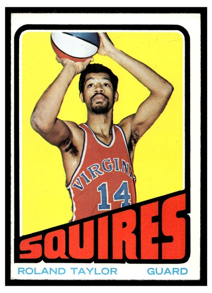 1972 Topps Basketball Roland Taylor #177 VG front of card