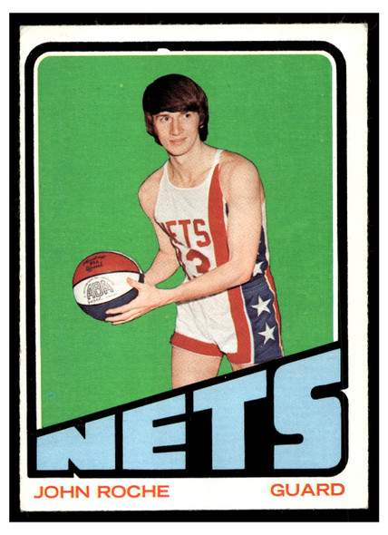 1972 Topps Basketball John Roche #182 VG-EX front of card