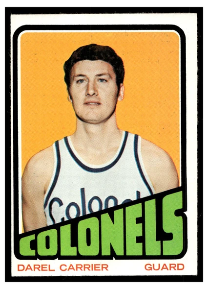 1972 Topps Basketball Darel Carrier #207 VG-EX front of card