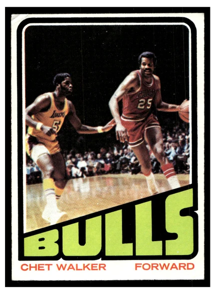 1972 Topps Basketball Chet Walker #152 Low Grade - Creases front of card