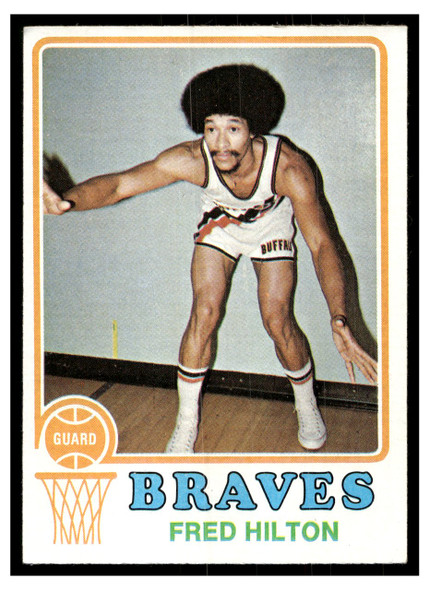 1973 Topps Basketball Fred Hilton #36 VG front of card