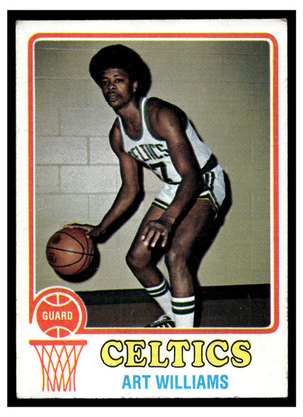 1973 Topps Basketball Art Williams #147 Base VG — Example A front of card