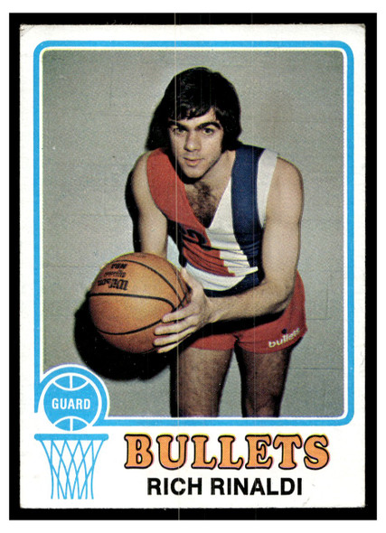 1973 Topps Basketball Rich Rinaldi #149 Base VG front of card