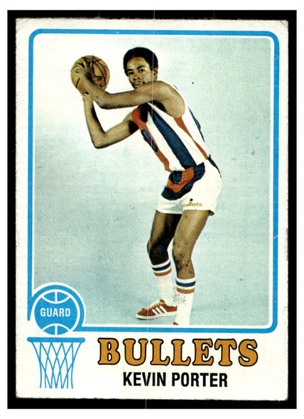 1973 Topps Basketball Kevin Porter #53 Base VG front of card