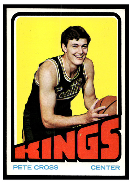 1972-73 Topps Basketball Pete Cross #49 VG-EX front of card