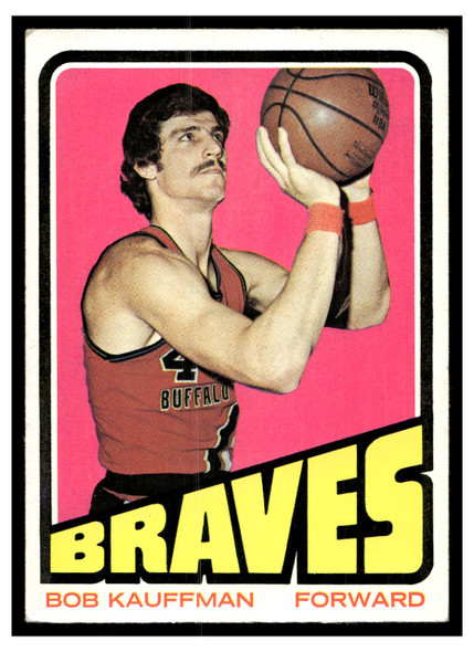 1972-73 Topps Basketball Bob Kauffman #125 VG front of card