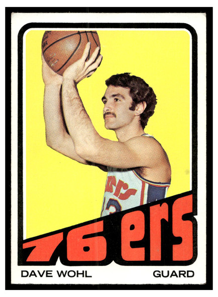 1972-73 Topps Basketball Dave Wohl #99 VG-EX front of card