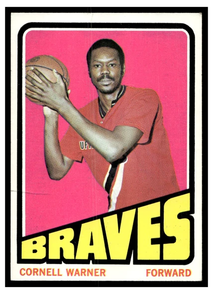 1972-73 Topps Basketball Cornell Warner #59 Low Grade - Creases front of card