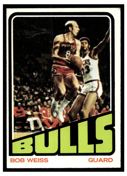 1972-73 Topps Basketball Bob Weiss #141 VG-EX front of card