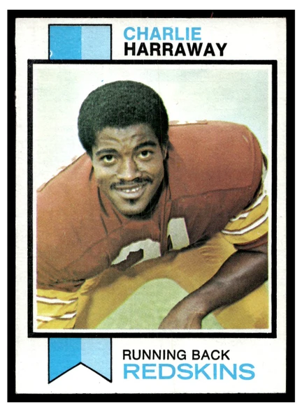 1973 Topps Football Charlie Harraway #282 Low Grade front of card