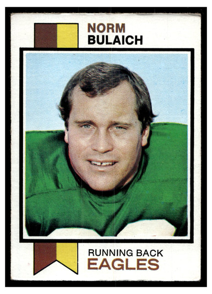 1973 Topps Football Norm Bulaich #111 Low Grade front of card
