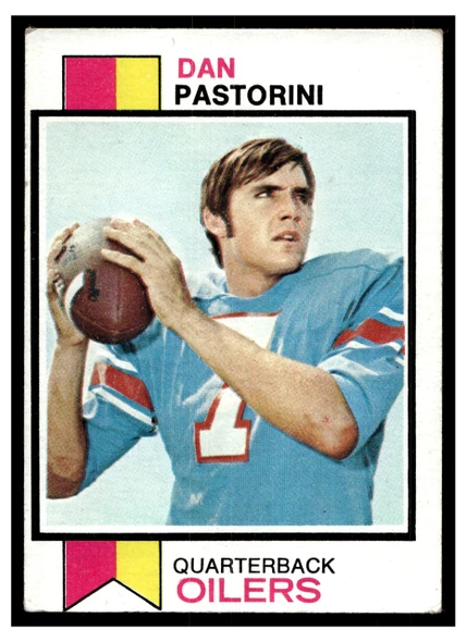 1973 Topps Football Dan Pastorini #225 Low Grade front of card