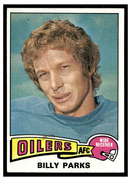 1975 Topps Billy Parks #324 Low Grade front of card