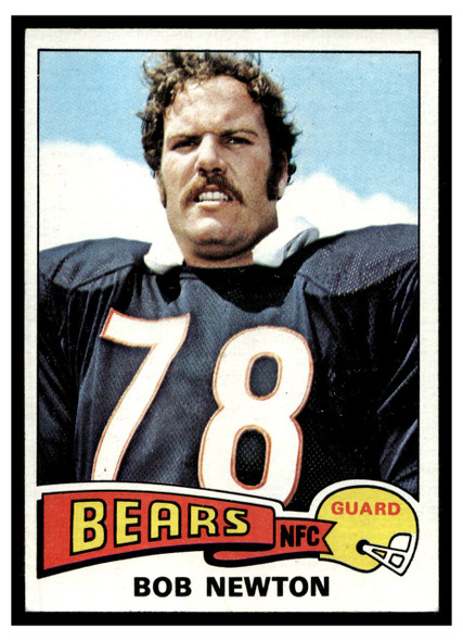 1975 Topps Football Bob Newton #69 Low Grade — Example A front of card