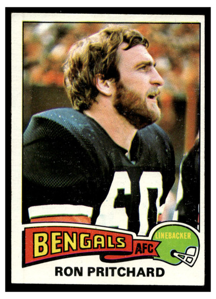 1975 Topps Football Ron Pritchard #51 Low Grade front of card