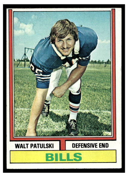 1974 Topps Football Walt Patulski #79 Low Grade front of card