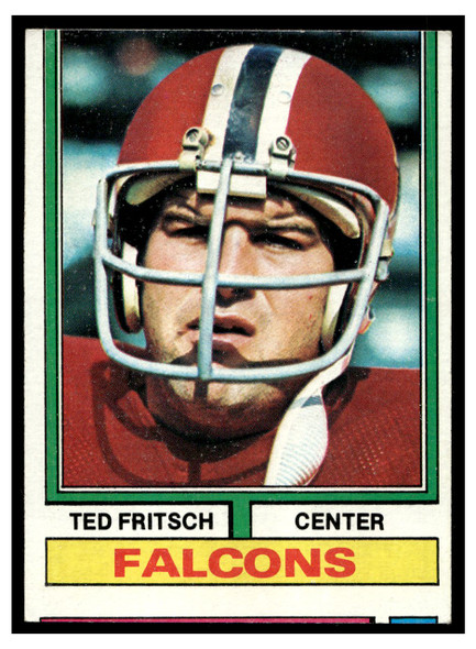 1974 Topps Football Ted Fritsch #81 Low Grade front of card