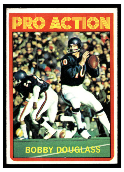 1972 Topps Football Bobby Douglass #263 Pro Action Low Grade front of card