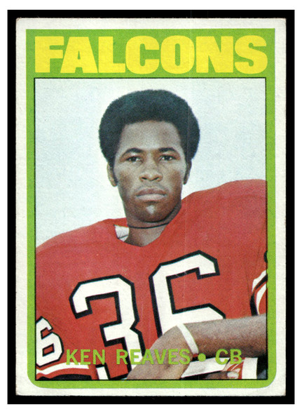 1972 Topps Ken Reaves #39 Low Grade — Example A front of card