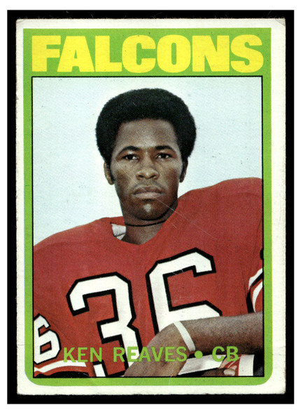 1972 Topps Ken Reaves #39 Low Grade - Creases — Example D front of card