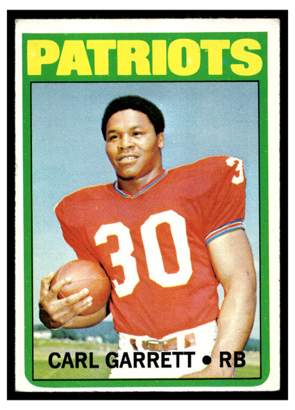 1972 Topps Carl Garrett #229 Low Grade - Creases front of card